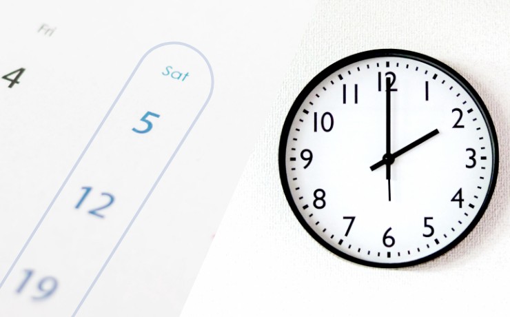 土曜日は午後2時まで診療